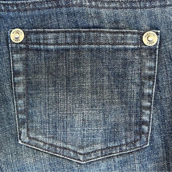Michael Kors Mid Rise Straight Leg Jeans 2 - Picture 7 of 10